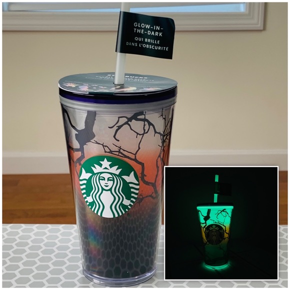 Starbucks Raven Glow in the Dark 16oz Tumbler
Raven’s Perch Glow in the dark Cup